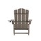 Flash Furniture Brown Adirondack Patio Chair with Cupholder LE-HMP-1044-10-BR-GG - alternate 5